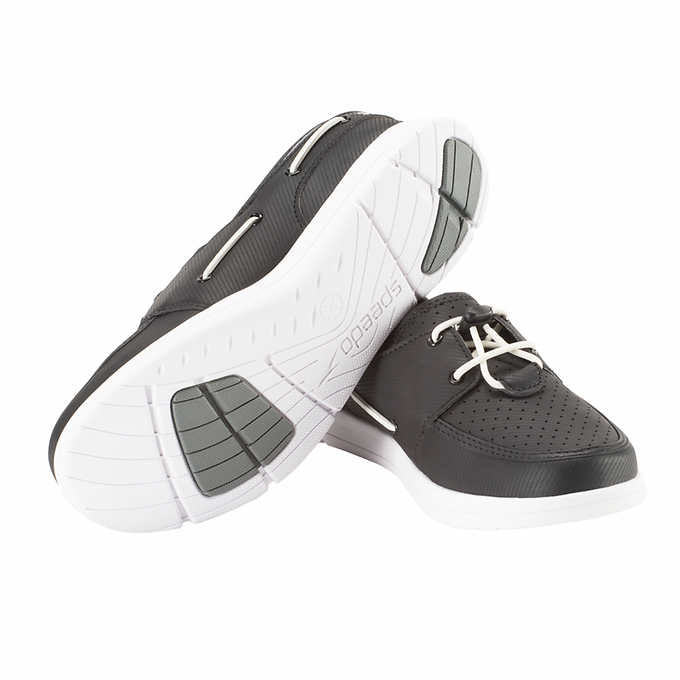 Speedo Ladies' Boat Shoe, (Size 9) Black - oddros.shop