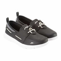 Speedo Ladies' Boat Shoe, (Size 8) Black - oddros.shop