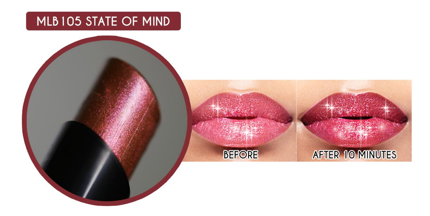 J.CAT BEAUTY Mood flick Holo-Stick Lip Balm - State of Mind (MLB105) - oddros.shop