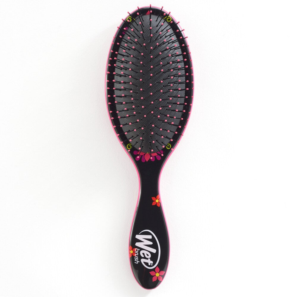 Wet Brush Detangler Hair Brush - Sugar Skull Pink - oddros.shop