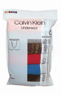 Calvin Klein Cotton Stretch Boys' Boxer Briefs (6 Pack) - oddros.shop