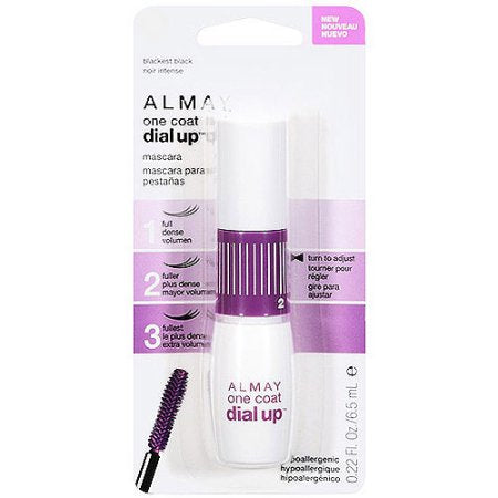 ALMAY One Coat Dial Up Mascara, Black (020) - oddros.shop
