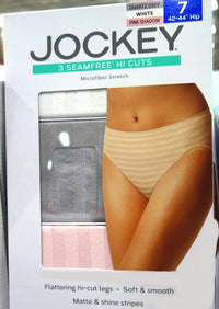 Jockey Ladies Seamfree Hi-Cut Briefs
