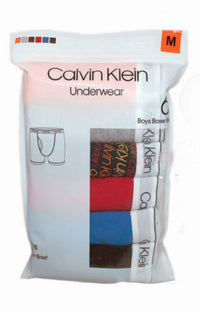Calvin Klein Cotton Stretch Boys' Boxer Briefs (6 Pack) - oddros.shop