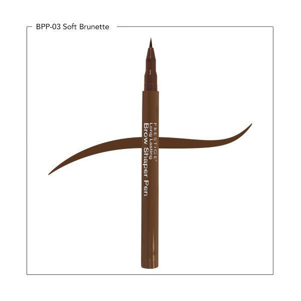 PRESTIGE COSMETICS Long Lasting Brow Shaper Pen - Soft Brunette (BPP-03) - oddros.shop