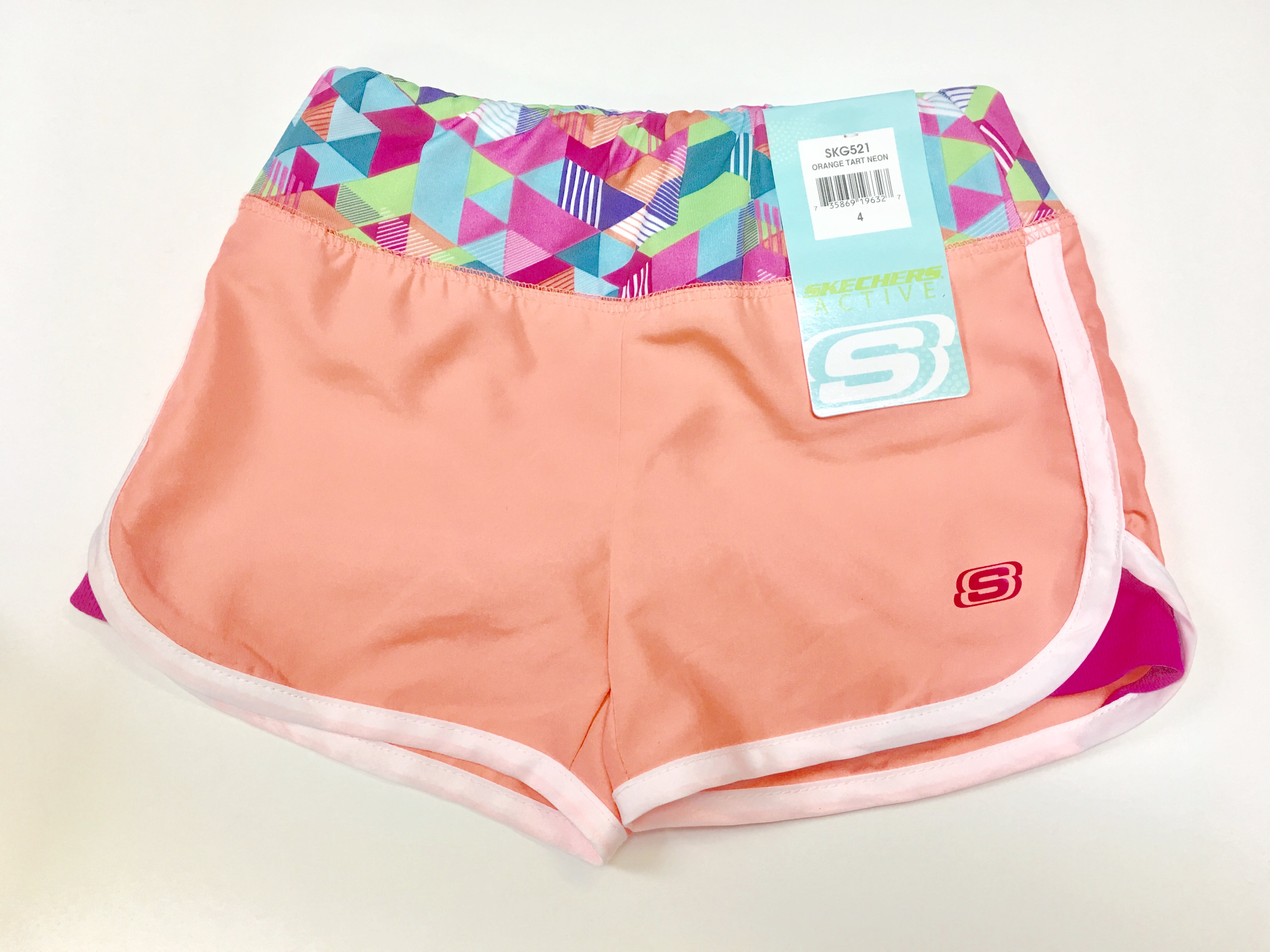 Skechers Active Short Orange (Size 4) - oddros.shop