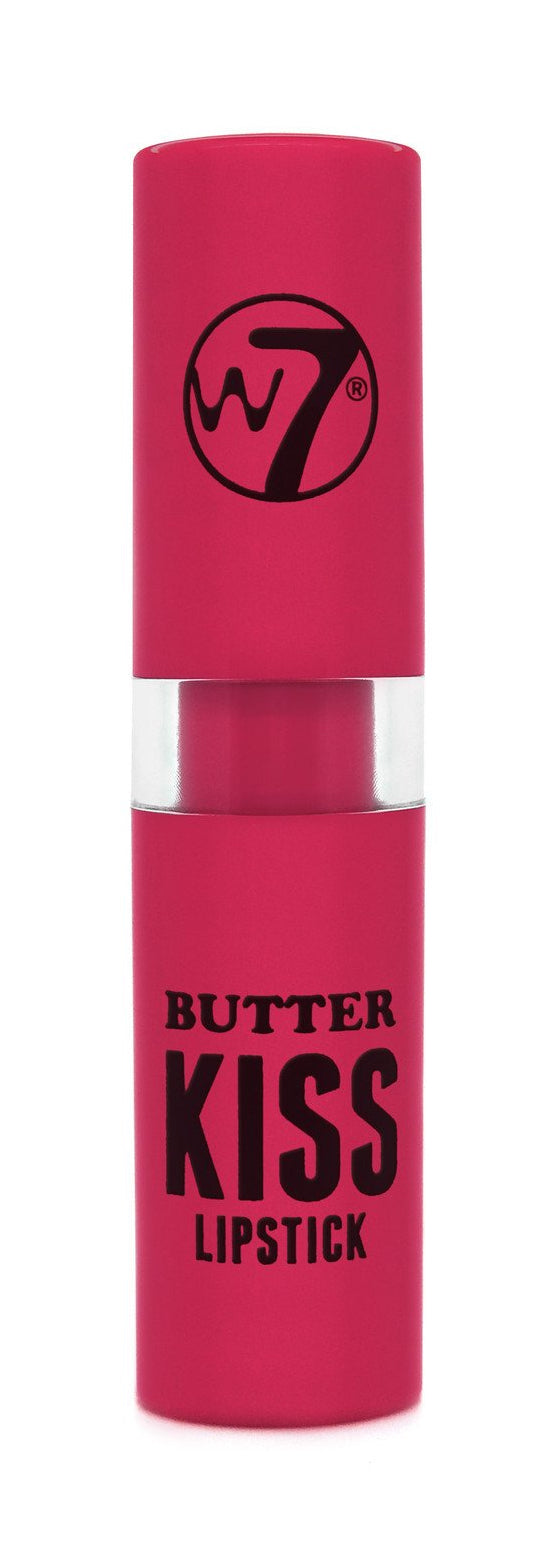 W7 COSMETICS Butter Kiss Lipstick - 0.10 Oz (3g) - oddros.shop