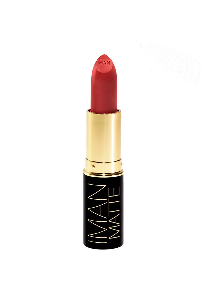 IMAN COSMETICS Luxury Matte Lipstick, Vice - oddros.shop