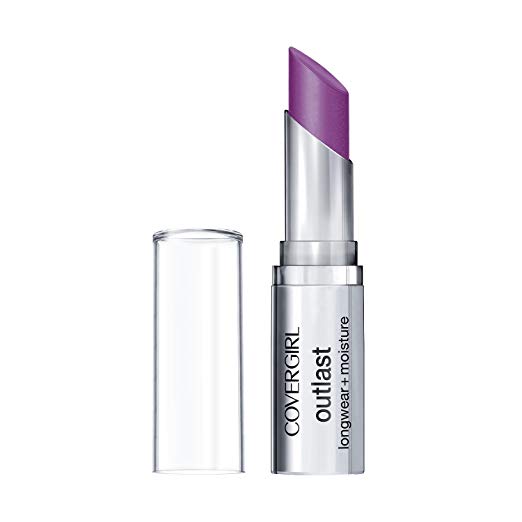 COVERGIRL Outlast Longwear Lipstick, 940 Vixen Violet - oddros.shop