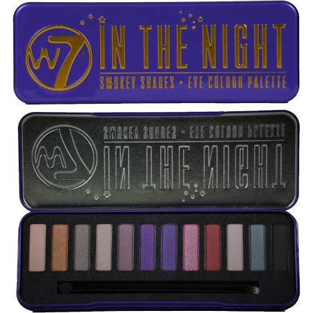 W7 COSMETICS, In The Night - Smokey Shades -12 in 1 Eyeshadow Palette - oddros.shop