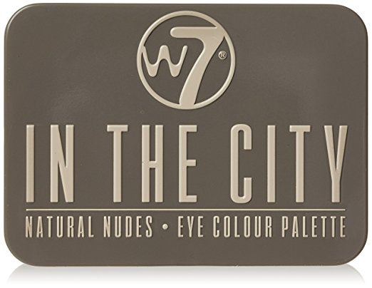 W7 COSMETICS In The City Natural Nudes Eye Shadow Palette - 0.24 oz / 7g - oddros.shop