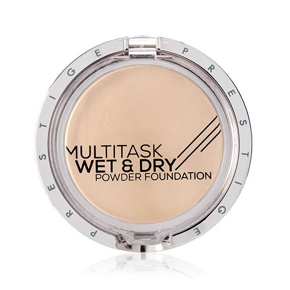 PRESTIGE COSMETICS Multitask Wet and Dry Powder Foundation - Wheat (WD-14A) - oddros.shop