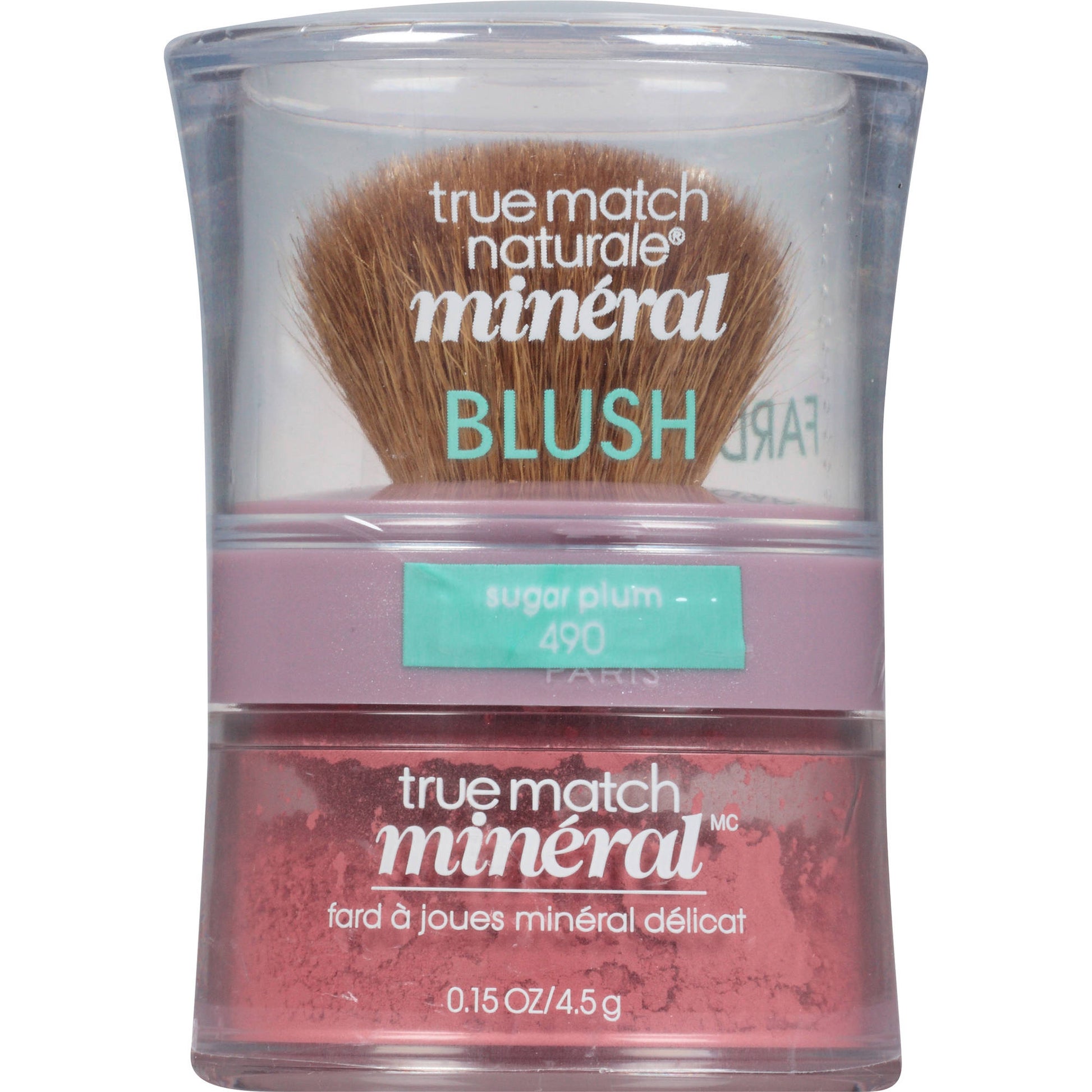 L'OREAL True Match Naturale Gentle Mineral Blush, Sugar Plum 490, 0.15 Oz - oddros.shop