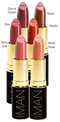 IMAN COSMETICS Luxury Moisturizing Lipstick, Drama Queen - oddros.shop