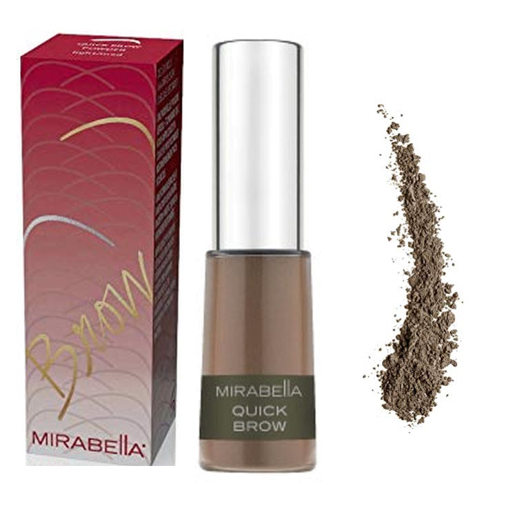 Mirabella Quick Brow Powder Filler for Eyebrows - Medium/Dark - oddros.shop