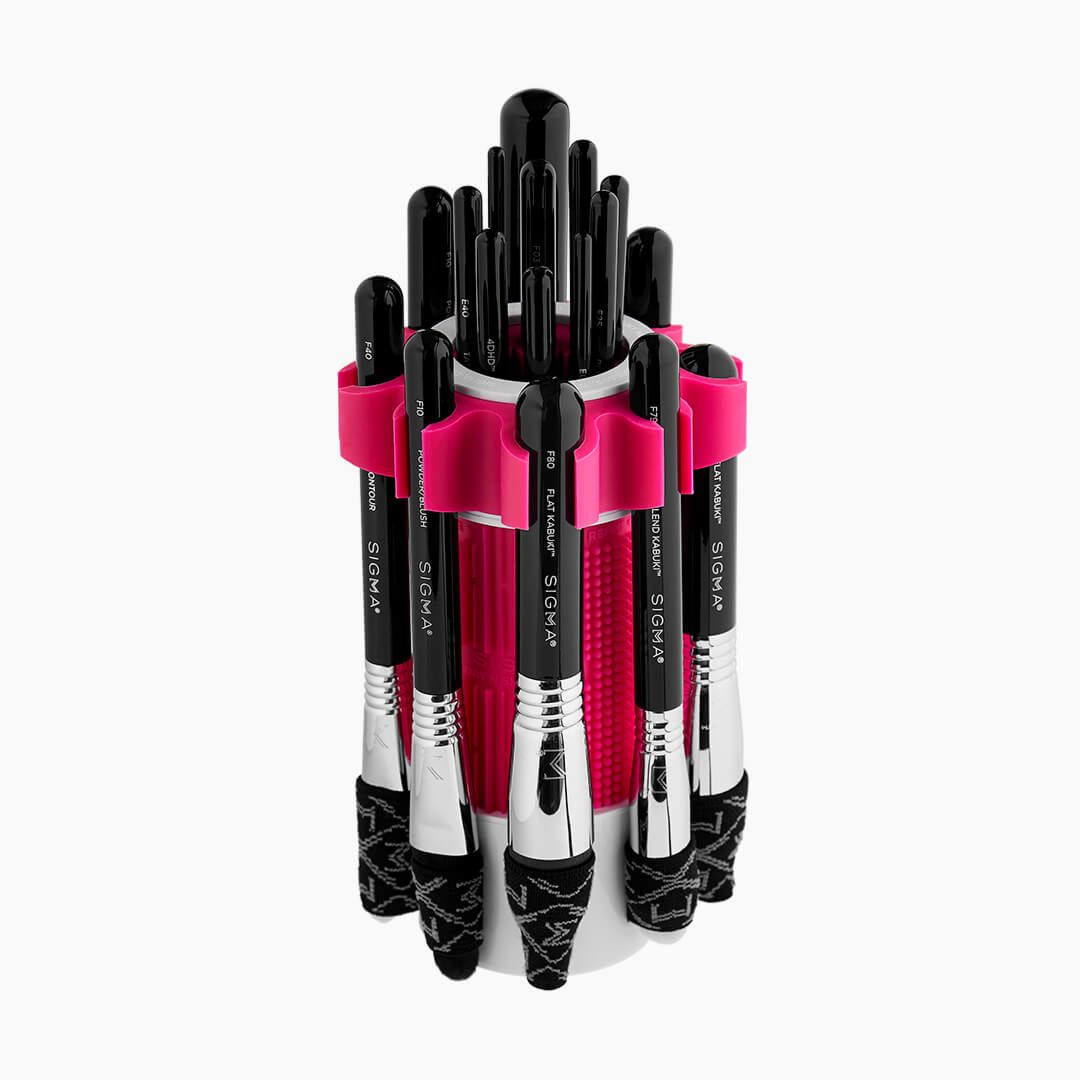 Sigma Beauty Dry'n Shape Spa Makeup Brush Cleaning Tool, Holds 18 Brushes - oddros.shop