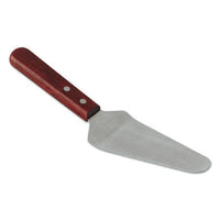 Adcraft Pie Server, Stainless Steel/Wood, 10"