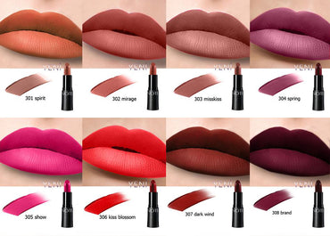 NOTE Cosmetics Mattemoist Lipstick -  303 Miss Kiss - oddros.shop