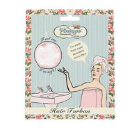 The Vintage Cosmetic Company - Hair Turban Pink Polka Dot - oddros.shop