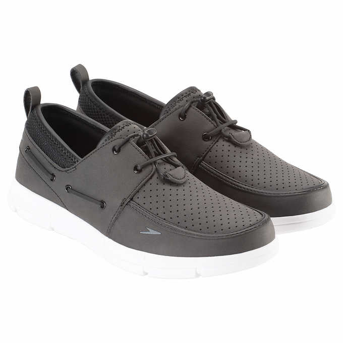 Speedo Men's Boat Shoe, Black - Size 11 - oddros.shop