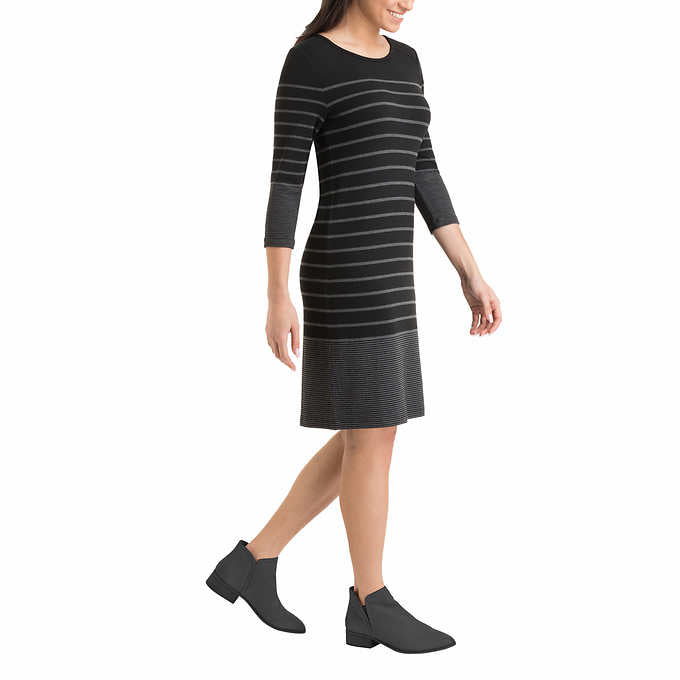 Hilary Radley Ladies' 3/4 Sleeve Dress - oddros.shop