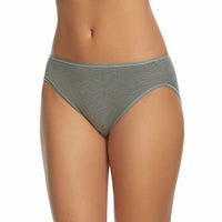 Felina Ladies' Cotton Stretch,  Hi Cut Bikini (6-pack) - oddros.shop