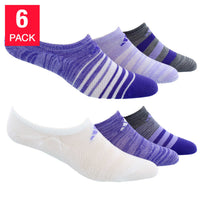ADIDAS Women's Superlite Climate Socks - Purple (6 Pairs) - oddros.shop
