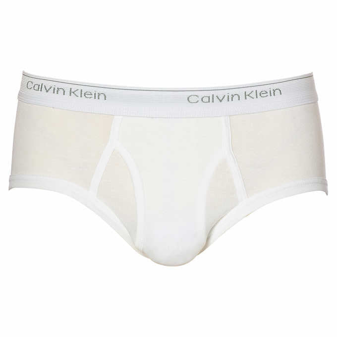 Calvin Klein Men's Classic Briefs, Medium - White (3 Pack) - oddros.shop