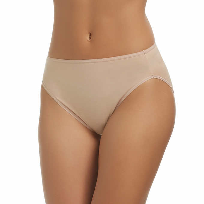 Felina Ladies' Hi-Cut Panty,  X-Large (8-pack) - oddros.shop