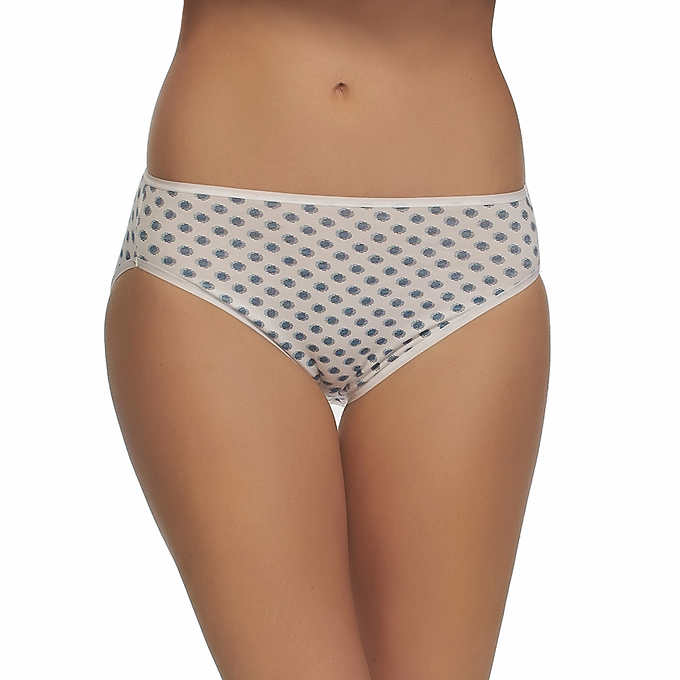 Felina Ladies' Hi-Cut Panty - Large  Assorted Colors (8-pack) - oddros.shop