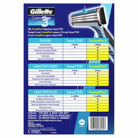 Gillette Custom Plus3 Disposable Razors Blades, 36-count - oddros.shop