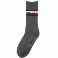 Tommy Hilfiger Men's Crew Sock,  White (6-Pair)
