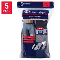 Champion Men's Boxer Brief, Medium (5-pack)