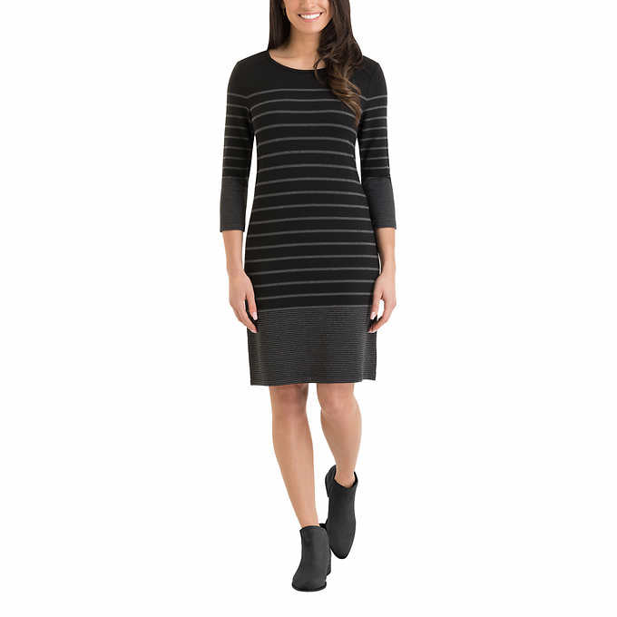 Hilary Radley Ladies' 3/4 Sleeve Dress - oddros.shop