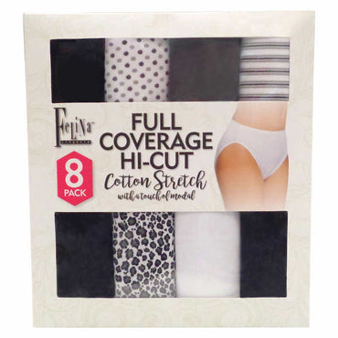 Felina Ladies' Hi-Cut Panty 8-pack - oddros.shop