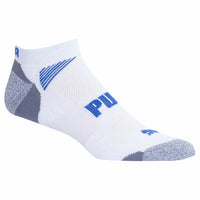 PUMA Mens No Show Socks, White (8-Pair) - oddros.shop