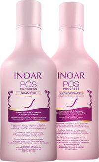 INOAR Duo PÓS Progress Kit (Shampoo & Conditioner) - oddros.shop