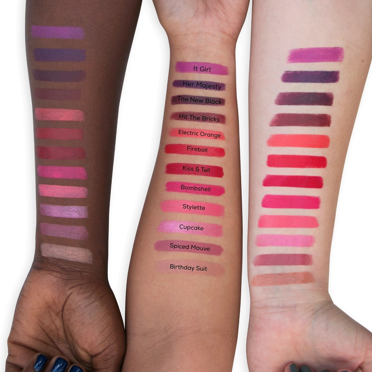 Styli-Style Luxe Lips Creamy Lipstick - The New Black - oddros.shop