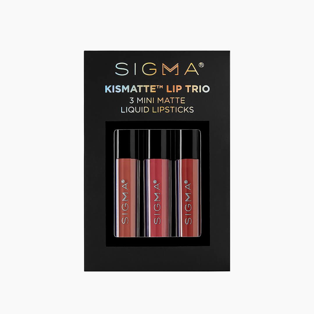Sigma Beauty KISMATTE™ LIP TRIO  Liquid Lipstick Set (3-Piece) - oddros.shop