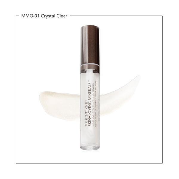 PRESTIGE Skin Loving Minerals Lasting Moisture Lip Gloss, [MMG-01] Crystal Clear - oddros.shop
