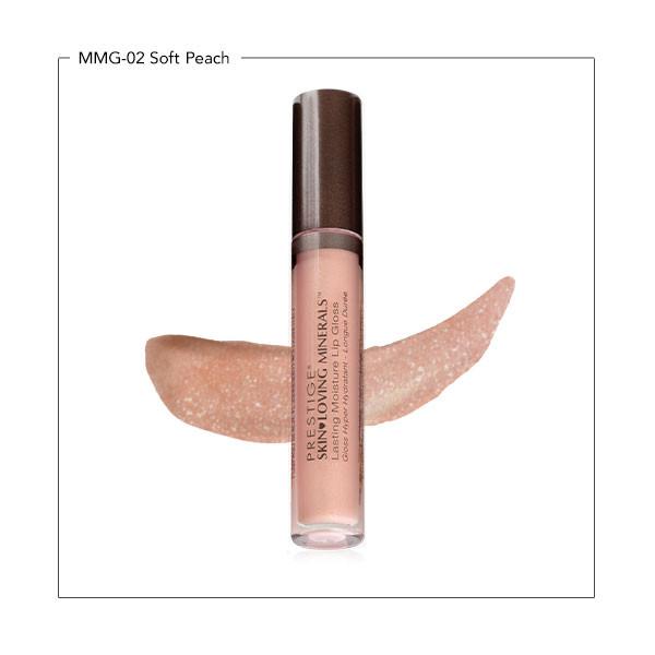 PRESTIGE Skin Loving Minerals Lasting Moisture Lip Gloss, [MMG-02] Soft Peach - oddros.shop