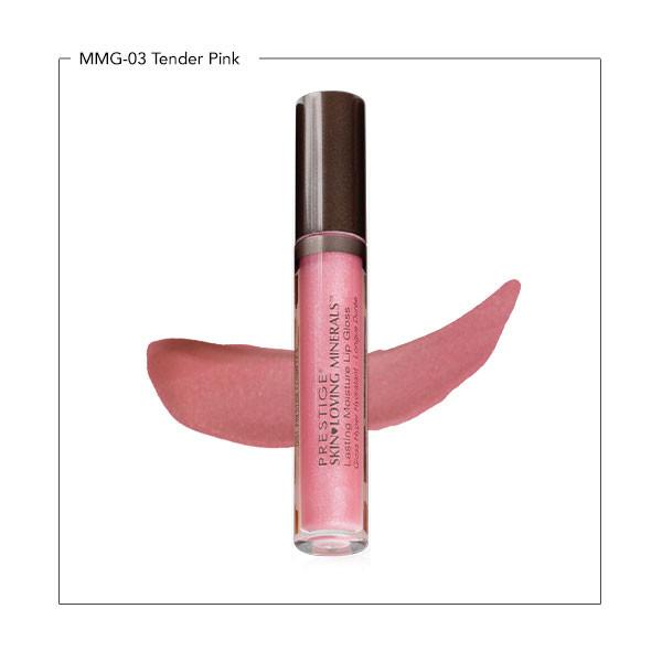 PRESTIGE Skin Loving Minerals Lasting Moisture Lip Gloss, [MMG-03] Tender Pink - oddros.shop