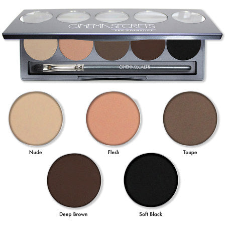 Cinema Secrets Ultimate Eyeshadow, Natural Collection 5-in-1 PRO Palette - oddros.shop