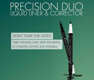 Precision Duo Liquid Eyeliner and Corrector - Brown DE2 - oddros.shop