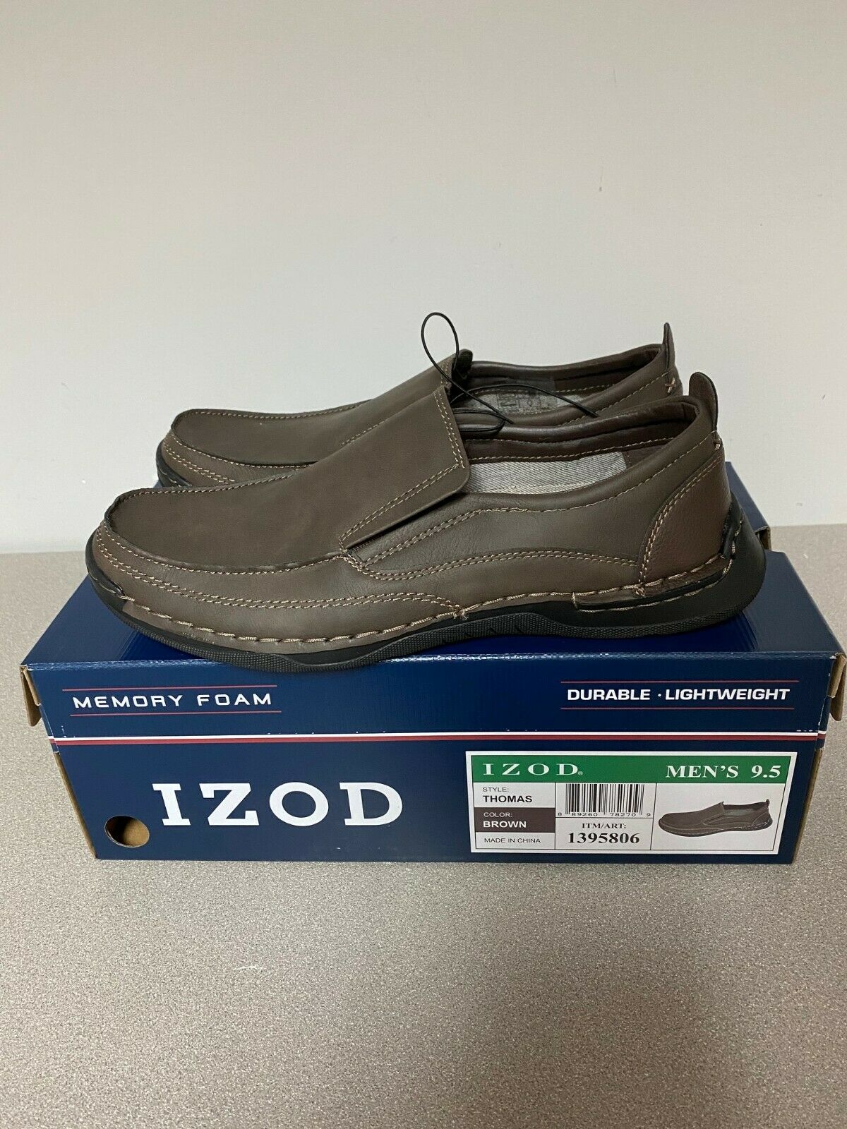 IZOD Men's Memory Foam Thomas Loafers