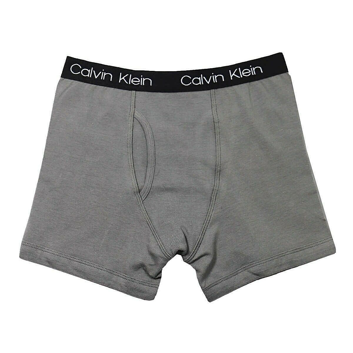 Calvin Klein Boys Boxer Brief Cotton Stretch Underwear, Small (6 Pack)
