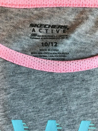 Skechers Girls Active Sport Tee Shirt “Awe Some Ness” (Size 10-12). - oddros.shop