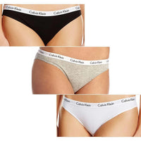 Calvin Klein Ladies' Cotton Bikini Brief Panties Underwear (3 Pack) - oddros.shop