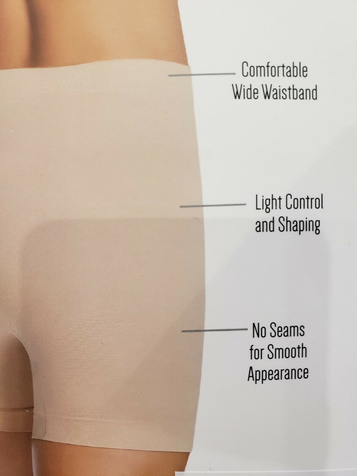 Gloria Vanderbilt Ladie's Slip Short (2-Pack)