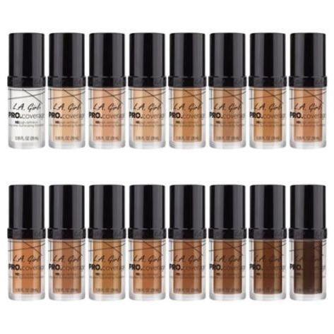 L.A. Girl Pro Coverage Liquid Foundation, Rich Cocoa - (655) - oddros.shop